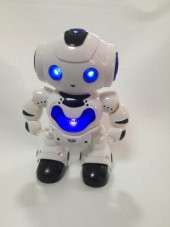 Farbu Oyuncak Uzaktan Kumandalı Işıklı Müzikli Dans Eden Akıllı Robot  Mavi A7367-J608-2 - 1