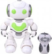 Farbu Oyuncak Uzaktan Kumandalı Işıklı Müzikli Dans Eden Akıllı Robot Yeşil A7367-J608-2 - 2