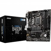 MSI B460M PRO DDR4 M2 PCIe NVME HDMI DVI PCIe 16X v3.0 1200p mATX - 7