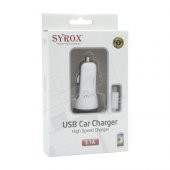 Syrox 3.4A Micro Usb Araç Şarj Cihazı SYX-C26 thumbnail 1
