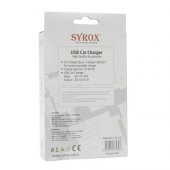 Syrox 3.4A Micro Usb Araç Şarj Cihazı SYX-C26 thumbnail 3