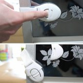 Havana 10 ADET Bebek Çocuk Güvenlik Dolap ve Çekmece Kilidi - 5