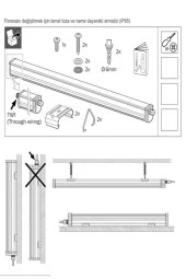 Philips 40W Suya Dayanıklı Dolap Altı Led Bant Armatür PoliKarbon Kasalı Gün Işığı120 Cm - 7
