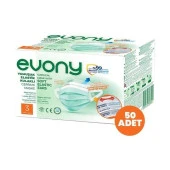 EVONY CERRAHİ MASKE 50Lİ - 1