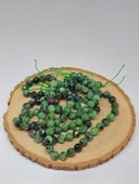 Anyolit (Rubizoit- Rubyzoisit) Taşı Royal Quality Faset Kesim Dizi 10mm (52910) thumbnail 3