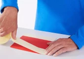 Geçici montaj bandı Çıkarılabilir Pet Kumaş Kauçuk Bazlı Yapışkan Sistemi 50mmx5mt - 3