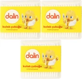 Dalin Kulak Çubuğu 100 Adet (3 Lü Set) - 1