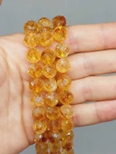 Sitrin Taşı Royal Quality Faset Kesim Dizi 10mm (52898) thumbnail 1