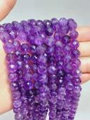 Ametist Taşı Royal Quality Faset Kesim Dizi 10mm (52900) thumbnail 1