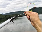 Valkyrie Kazıklı 3 Metre Karbon Fiber Balık Olta Kamış - 9 Boğum 9 Halka Teleskopik - - 6