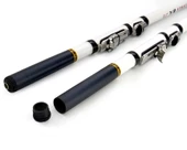 Valkyrie Kazıklı 3 Metre Karbon Fiber Balık Olta Kamış - 9 Boğum 9 Halka Teleskopik - - 11