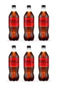 Coca-Cola Zero Şekersiz 1 lt 6 lı thumbnail 1