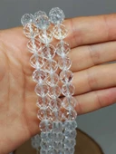Kristal Kuvars Taşı Royal Quality Faset Kesim Dizi 10mm (52894) thumbnail 1
