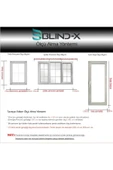 Blind-X Beyaz Dar Plise Stor Zebra Perde Balkon Perdesi, Oturma Odası Perdesi Alüminyum Dayanıklı Kasa - 4