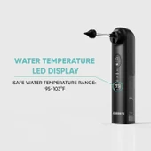 EarBrite Su Gücüyle Çalışan Kulak Temizleyici - İç Kulak Temizleme - Siyah - 2