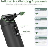 Auracle Kulak Kiri Temizleme - 4 Su Basınç Modu Kulak Temizleyici - Yeşil - 2