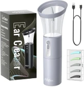 Morfone Elektrikli Etkili ve Güvenli Kulak Temizleme Kiti - Gri - 1