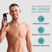 EarBrite Su Gücüyle Çalışan Kulak Temizleyici - İç Kulak Temizleme - Siyah - 4