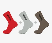 Salomon Everyday Crew 3 Pack 3 Parça-Adet  Unisex Çorap - 4