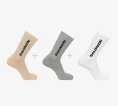 Salomon Everyday Crew 3 Pack 3 Parça-Adet  Unisex Çorap - 5