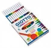 GIOTTO 417000 TURBO COLOR KEÇELİ KALEM 24 RENK - 1