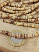 Hindistan Cevizi Kabuğu Ahşap Dizi Silindir Kesim 3*5mm (53094) - 2
