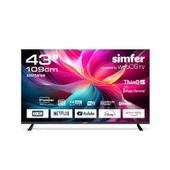 Simfer 43Sfsw4m Full Hd 43" 109 Ekran Uydu Alıcılı Webos Smart Led Tv - 1