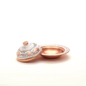 Erzincan El İşlemeli Bakır LOKUMLUK NO:1 BEYAZ thumbnail 2