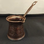 İNDÜKSİYON CEZVE NO:3 ANTİK BAKIR RENK - 1