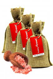Tuzcu Ahmet 3 Adet 1 kg Orjinal Himalaya Tuzu İri Halde - 1
