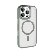 iPhone 16 Pro Kılıf Wireless Şarj Özellikli Krom Magsafe Silikon Kılıf thumbnail 8