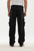 Erkek Kargo Cepli Jean Pantolon - 8
