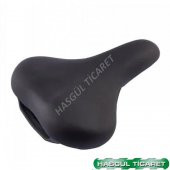 HSGL BİSİKLET GENİŞ KONFORLU LUX SİYAH SELE - 1