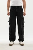 Erkek Kargo Cepli Jean Pantolon - 6