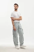 Erkek Kargo Cepli Jean Pantolon thumbnail 5