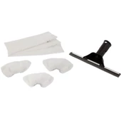 Karcher SC Serisi  ile Uyumlu Cam Silme Aparatı ve  Mikrofiber Bez Seti 3'lü thumbnail 1