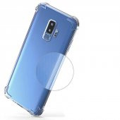 For Samsung Galaxy A6 Plus Kılıf Şeffaf Korumalı Sert Silikon Kapak - 3
