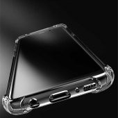 For Samsung Galaxy A6 Plus Kılıf Şeffaf Korumalı Sert Silikon Kapak - 5