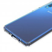 For Samsung Galaxy A7 2018 Kılıf Şeffaf Sert Silikon Kapak - 5