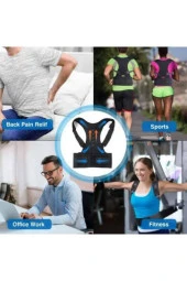 Duruş Bozukluğu Için Korse Sırt Düzleştirici Korse Bel Destekli M thumbnail 8