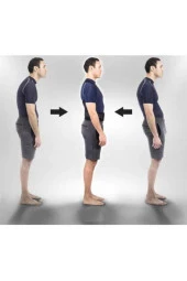 Manyetik Dik Duruş Kamburluk Önleyici Kadın Erkek Kifoz Skolyoz Korsesi Düz Duruş Korse Dik thumbnail 4