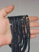 Hindistan Cevizi Kabuğu Ahşap Dizi Silindir Kesim 3*5mm (53046) - 1