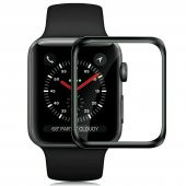 Bufalo Apple Watch 42mm Ekran Koruyucu 3D Kavisli PMMA Nano Siyah Çerçeve - 3