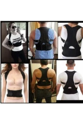 Manyetik Dik Durmak Için Korse Ortopedik Kamburluk Önleyici Bayan Erkek Dik Duruş Bel Sırt Korsesi thumbnail 5