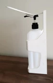 Dezenfektan Dispenseri Kol İle Kullanım 1000ML Kapasite Şişe dahil-5Adet - 5