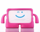 iPad 10.2 (8.Nesil) Figürlü Silikon Çocuk Tablet Standlı Kılıf - 9
