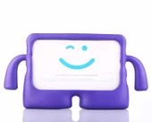 iPad 10.2 (8.Nesil) Figürlü Silikon Çocuk Tablet Standlı Kılıf - 7