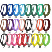 Xiaomi Mi Band 6 Mi Band 5 Silikon Kordon Kayış - 2
