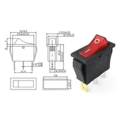 ENDER Tekli Işıklı Anahtar Soba Anahtarı - 4