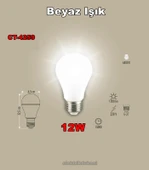CATA E-27 12W LED SENSÖRLÜ AMPUL - 2